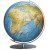 Globe sur pied Columbus en métal Duorama lumineux