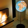 Globe Terrestre Duo 40 cm sur pied en métal 118 cm