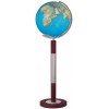 Globe Terrestre Duo 40 cm sur pied en laiton 118 cm