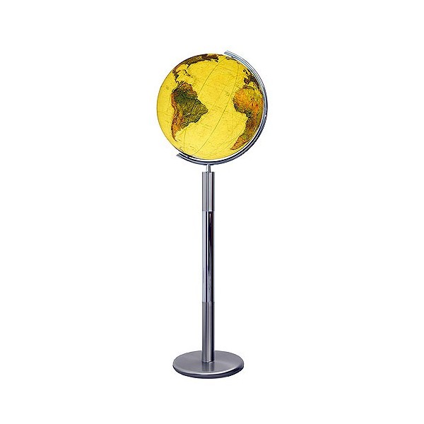 Globe Terrestre Royal 40 cm sur pied en metal 118 cm