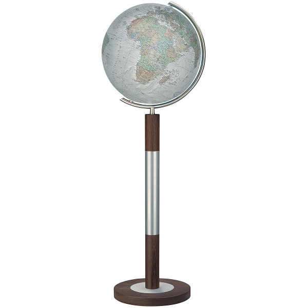 Globe Terrestre Duo Alba Columbus en cristal avec pied de 118 cm