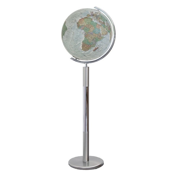 Globe Terrestre Duo Alba Columbus en cristal avec pied de 118 cm