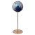 Globe terrestre Duo Azzurro Ø40 cm avec pied laiton