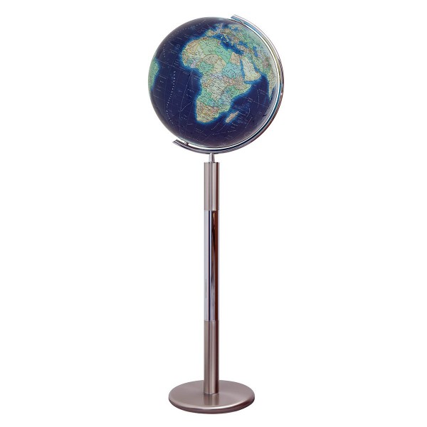 Globe Terrestre Duo Azzurro columbus en cristal 