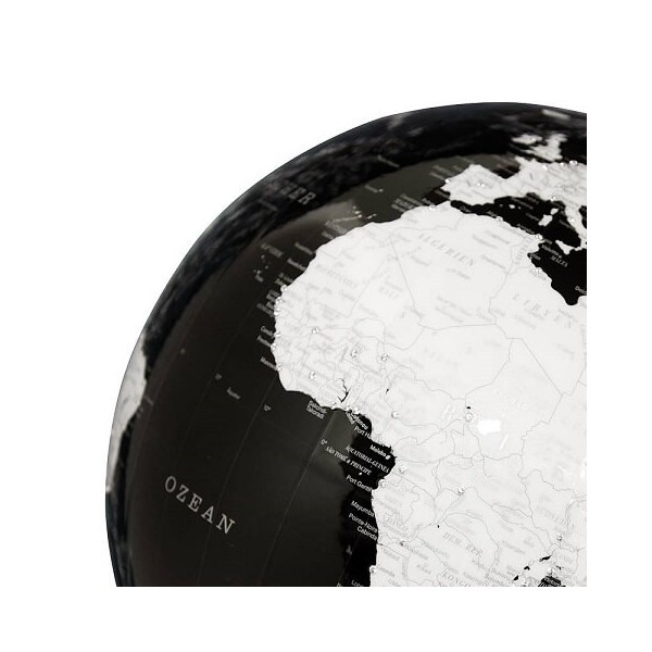 Globe Artline noir Swarovski de 34 cm de Columbus