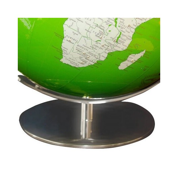 Globe Artline vert Swarovski Columbus 34 cm