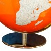 Globe lumineux orange Artline avec pierres précieuses Swarovski