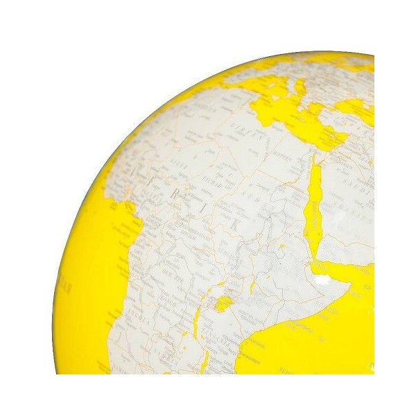 Globe Columbus lumineux jaune Artline