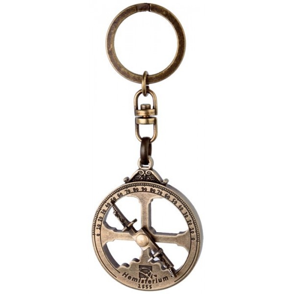 Astrolabe nautique miniature - porte-clefs