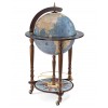 Globe bar Da Vinci Blue - Zoffoli