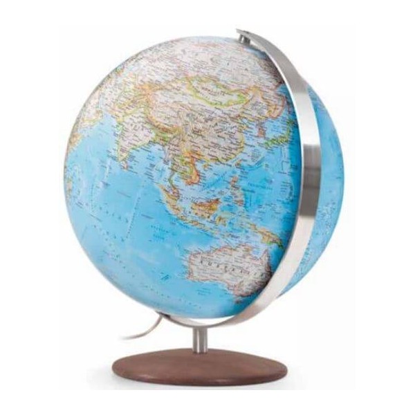 Globe terrestre bleu dia 30 cm