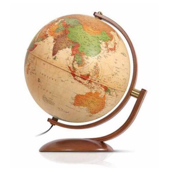 Globe terrestre antique