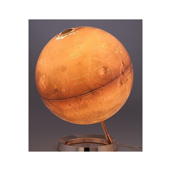 Globe Mars lumineux Ø 30 cm