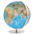 Mappemonde globe Ø40 cm : globe moderne socle métal