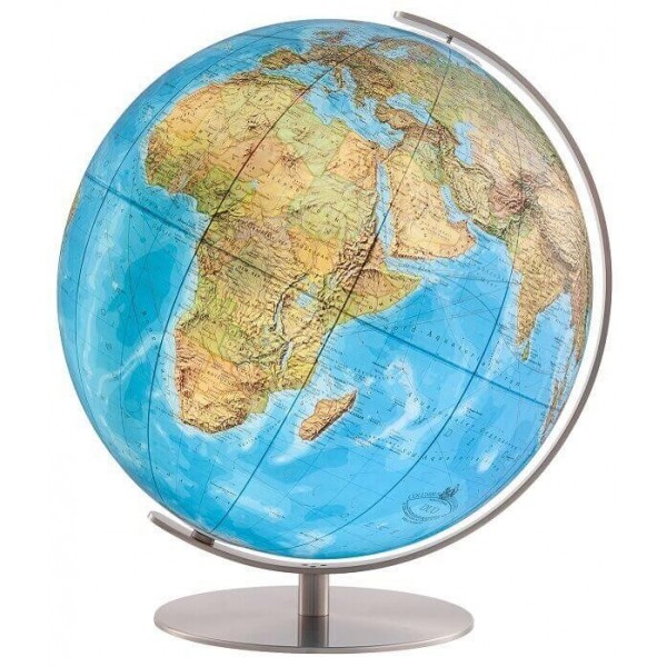 Globe Columbus terrestre Duo avec pied en métal 40 cm