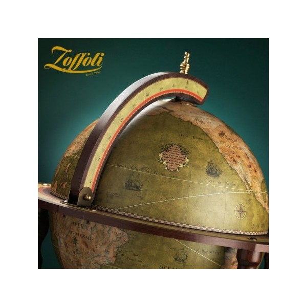 Globe bar Explora  vert Ø40 cm Zoffoli