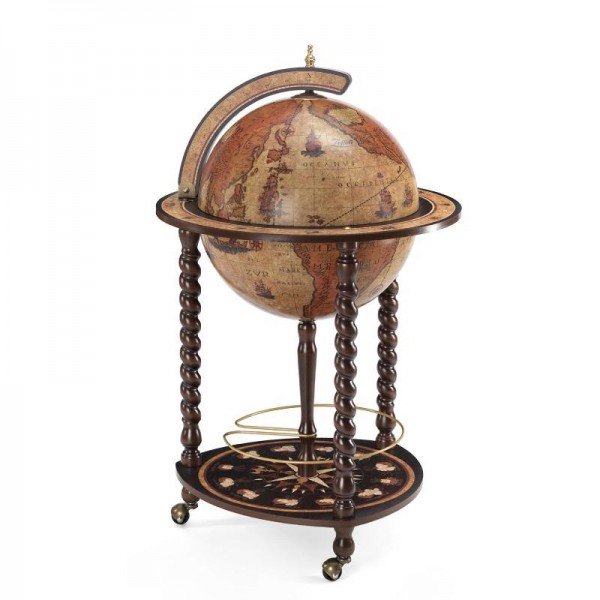 Globe bar Explora brun Ø40 cm Zoffoli