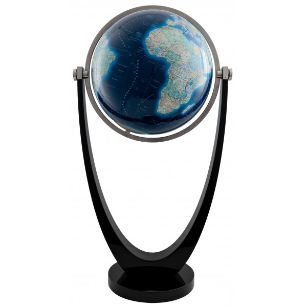 Globe terrestre Ø51 cm Duo Azzurro cristal