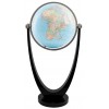 Globe plexiglas Duo avec pied noir