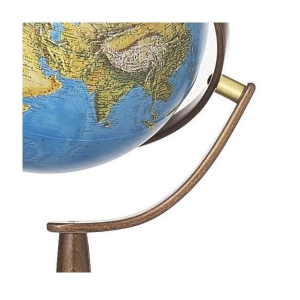 Globe terrestre lumineux sur pied Ø 50 cm - Emily Blue - Atmosphère