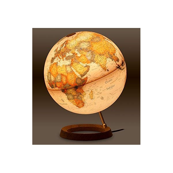 Globe terrestre Ø30 cm antique
