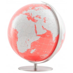 Present Time Ornement Globe terrestre Grand - Zwart - Ø20cm - Moderne