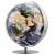 Globe cristal lumineux Ø34 cm image satellite