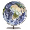 Globe cristal lumineux Ø40 cm image satellite