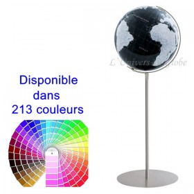 Present Time Ornement Globe terrestre Grand - Zwart - Ø20cm - Moderne