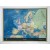Mappemonde murale Europe vue physique et politique