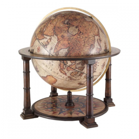 Colosso Zoffoli 100 cm : Cartographie d'exception, luxe et précision pour explorer le monde depuis chez vous.