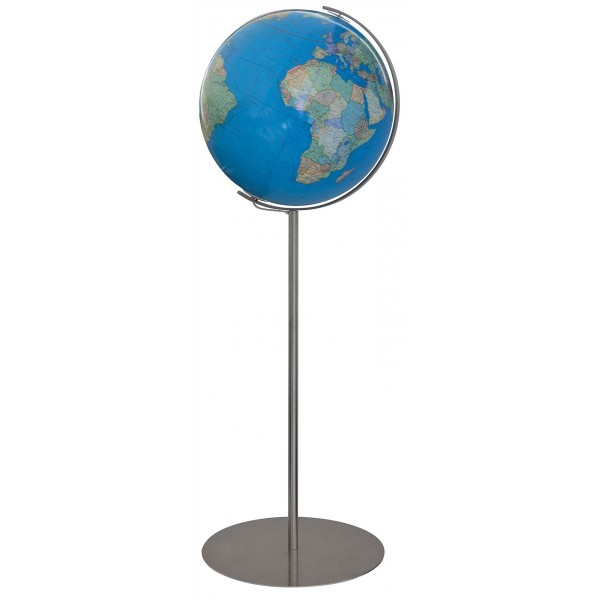 Globe Terrestre Duo 40 cm sur pied en métal 118 cm