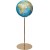 Globe terrestre Duorama Ø40 cm avec pied en laiton 118 cm