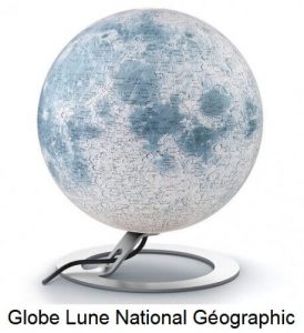 Globe Lune National Geographic