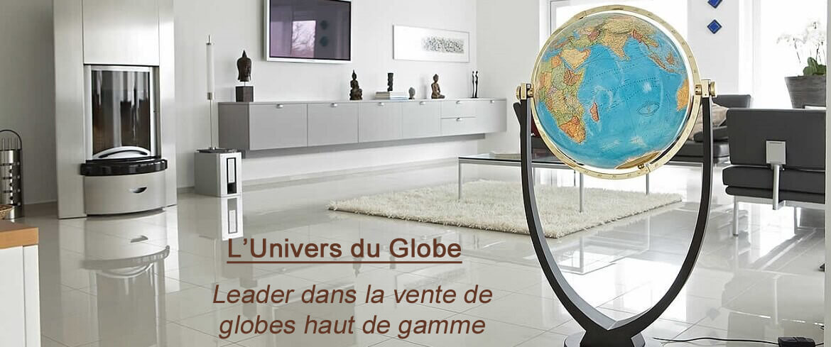 Globe terrestre lumineux